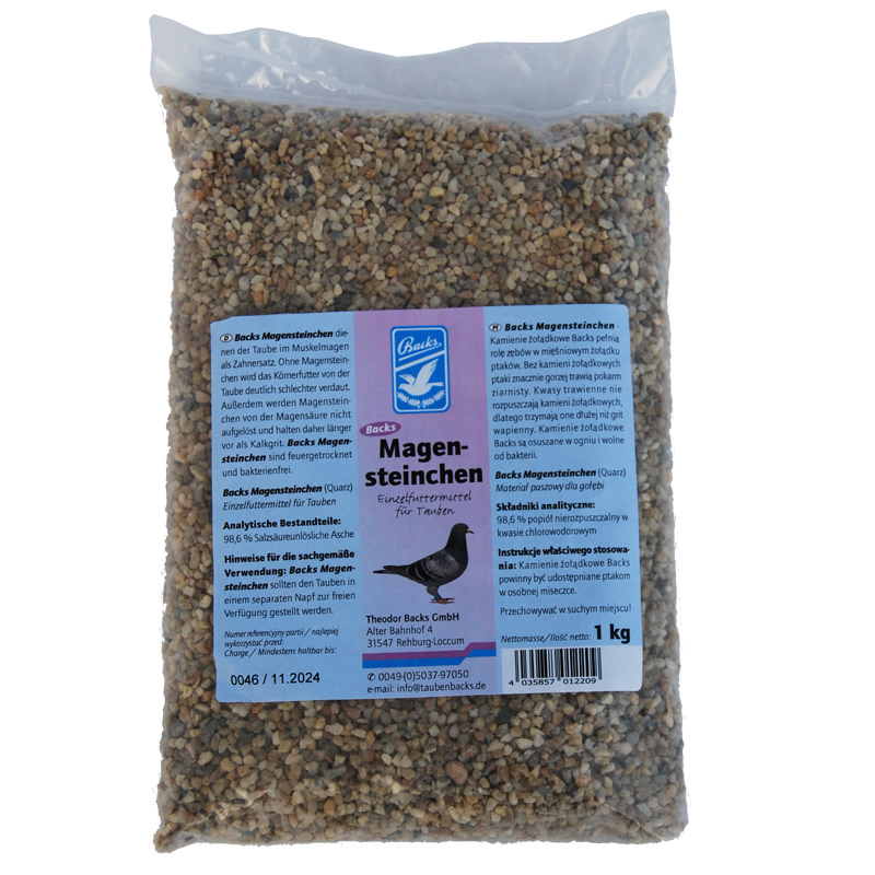 Magensteinchen von Backs grob