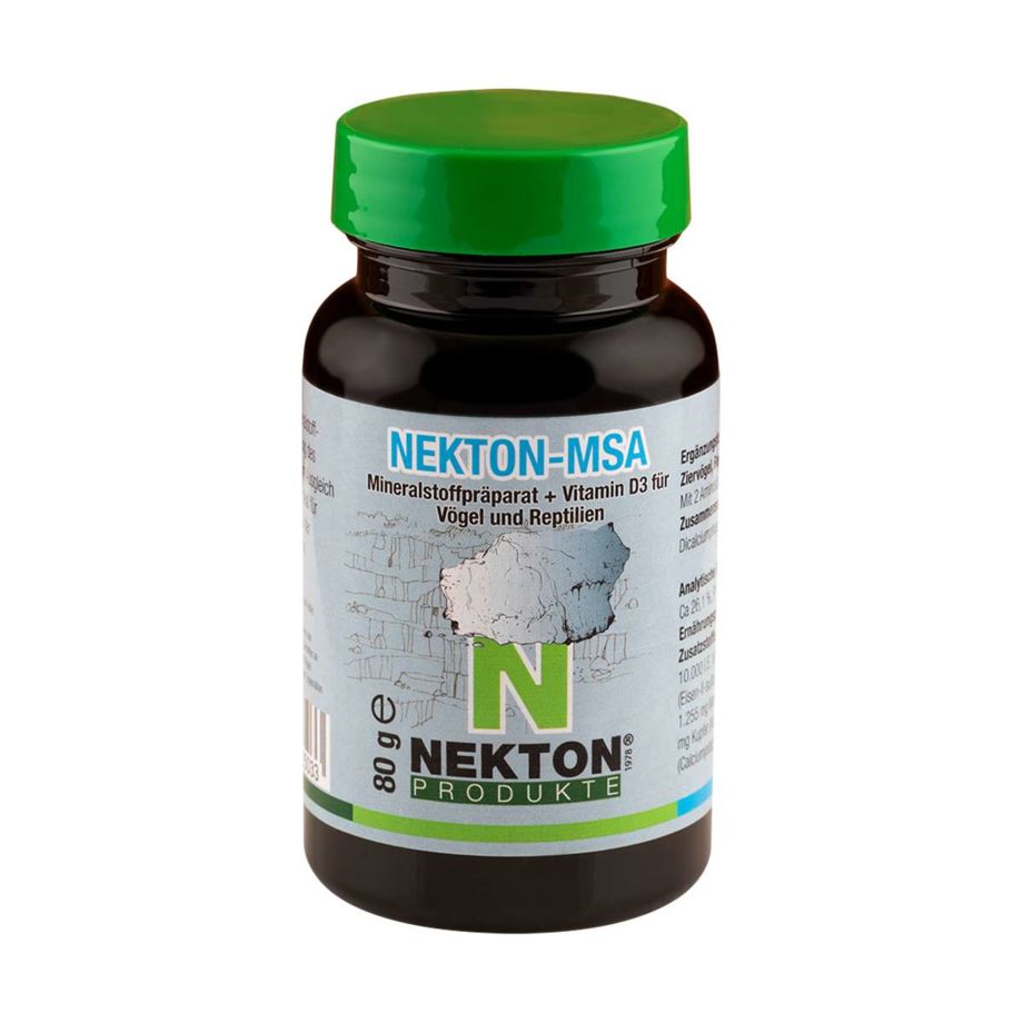 Nekton - MSA für Ziervögel, Reptilien und Amphibien