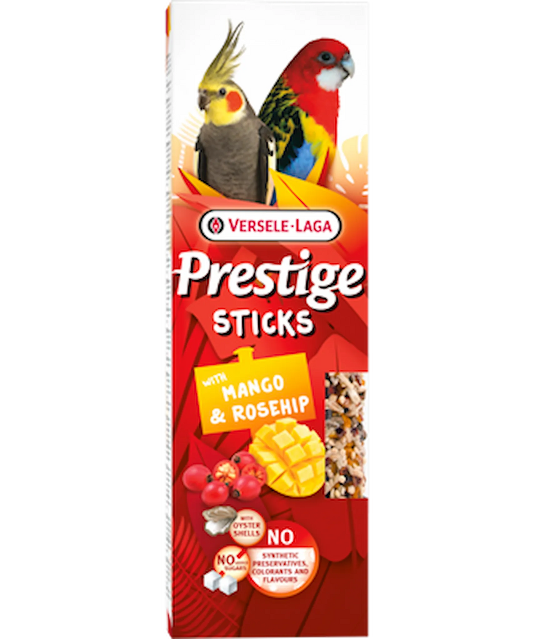 Sticks für Großsittiche mit Mango&Hagebutte von Versele-Laga