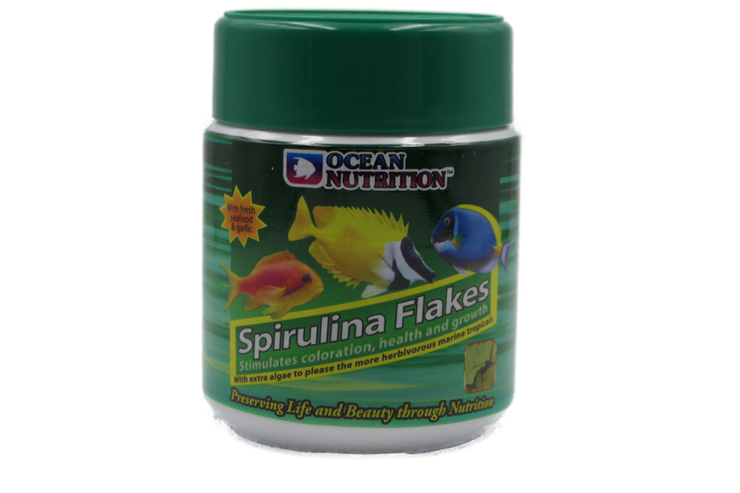 Ocean Nutrition Spirulina Flakes für Süß-und Meerwasserfische