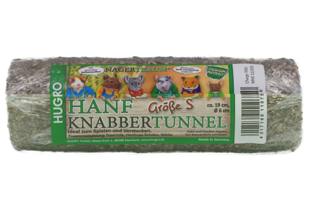 Hanf Knabber Tunnel Gr. S von Hugro