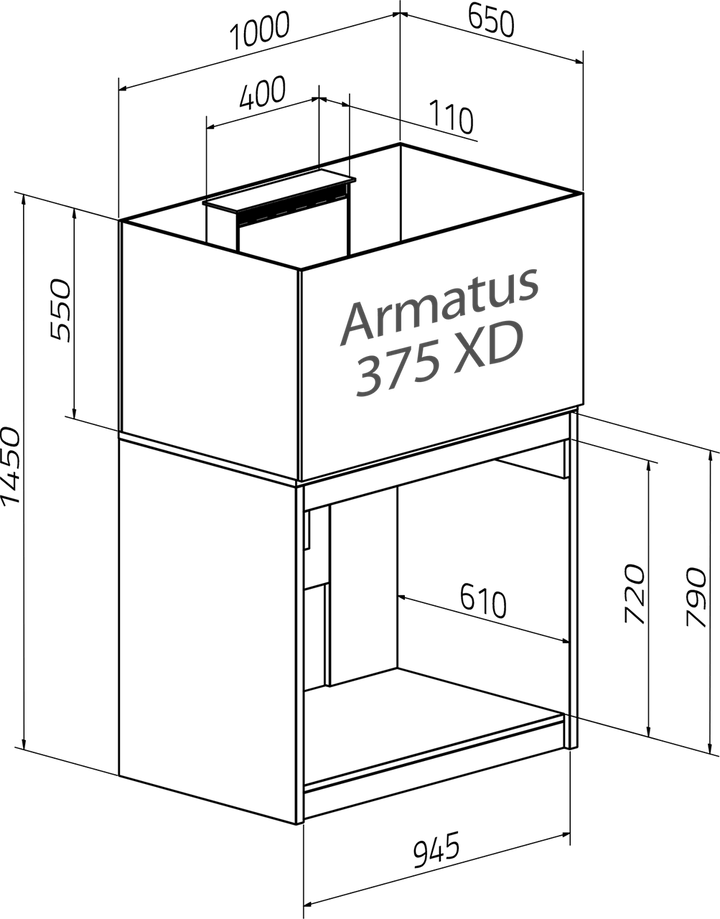 Armatus 375 XD white Kostenloser-Versand