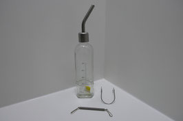 Trinkflasche für Nager aus Glas