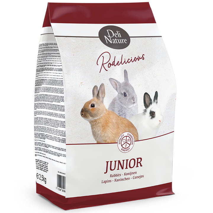 Junior Kaninchen Rodelicious 2,5 kg Alleinfutter für Jungkaninchen