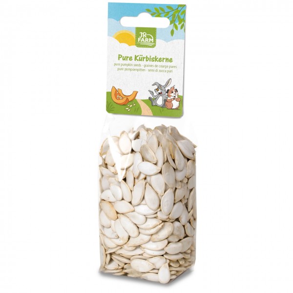 JR FARM Pure Kürbiskerne als Knabbersnack für Kleintiere