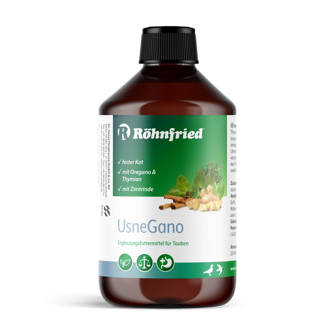 UsneGano - mit Thymianöl & Oregano für Brieftauben von Röhnfried