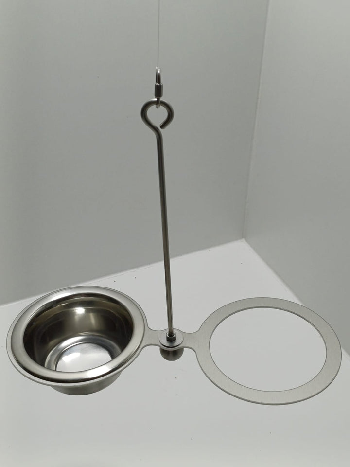 Swinging Bowls Futterschaukel mit zwei Näpfen aus Edelstahl