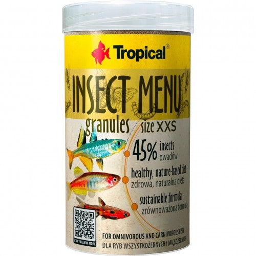 Insect Menu Granules Size XXS von Tropical