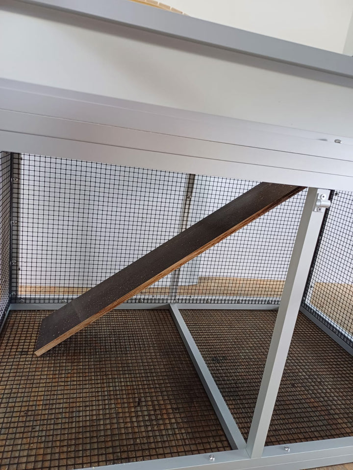 Wachtelhaus auf zwei Ebenen