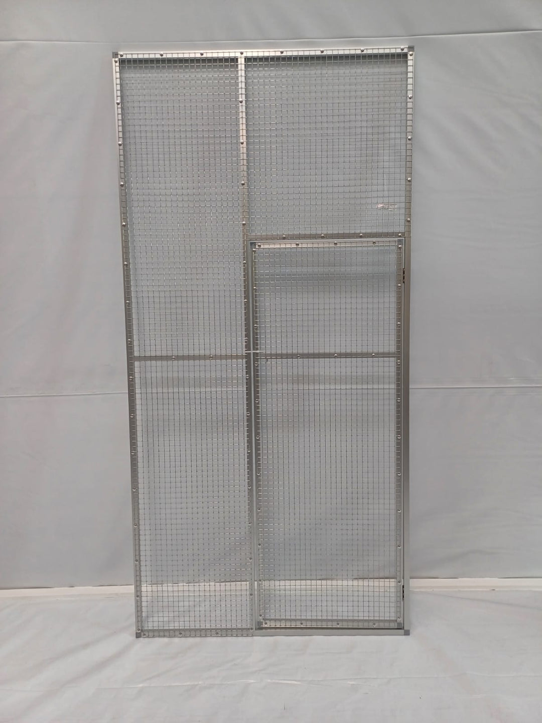 Flächenelement mit kleiner Tür 100 cm breit und 204,8 cm hoch