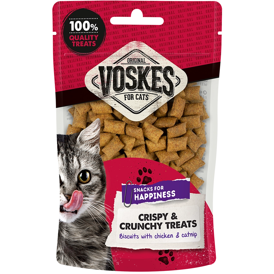 Kekse mit Huhn & Katzenminze von Voskes