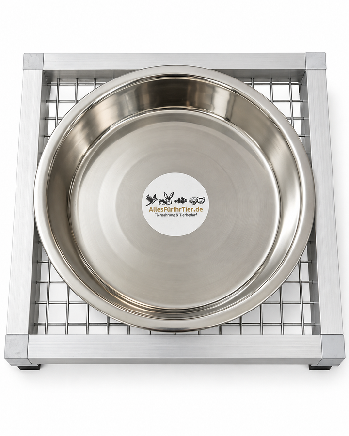 Futter Tisch mit 1 Napf – Groß