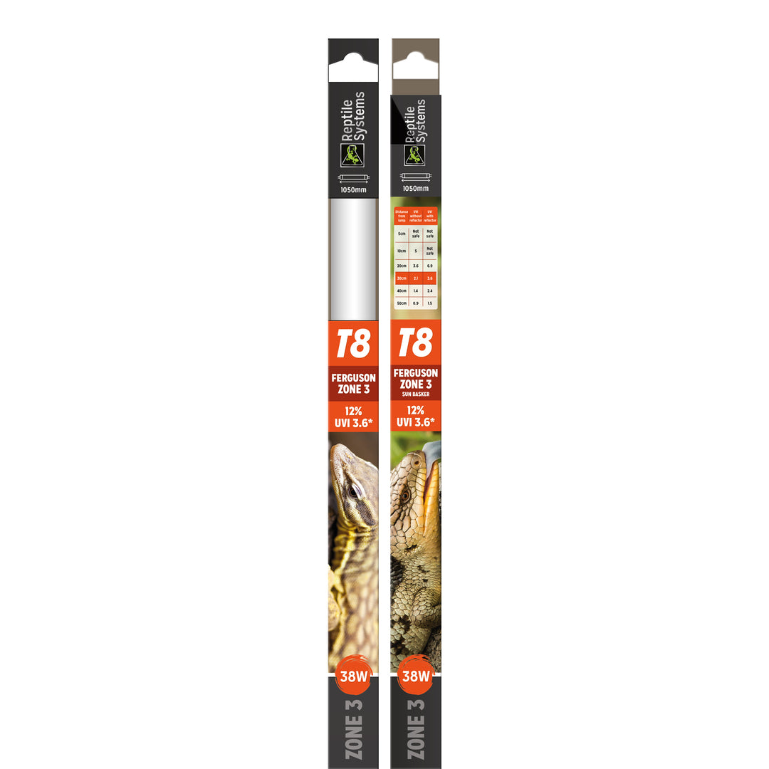 T8 Reptile Zone 3 UVI 3.6