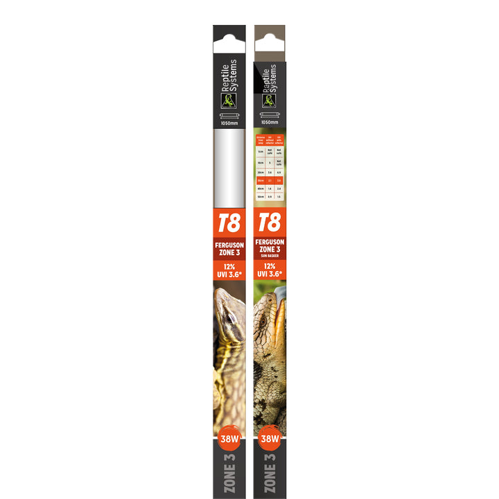 T8 Reptile Zone 3 UVI 3.6