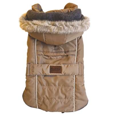 Hundemantel "BOKA" in 4 Größen beige