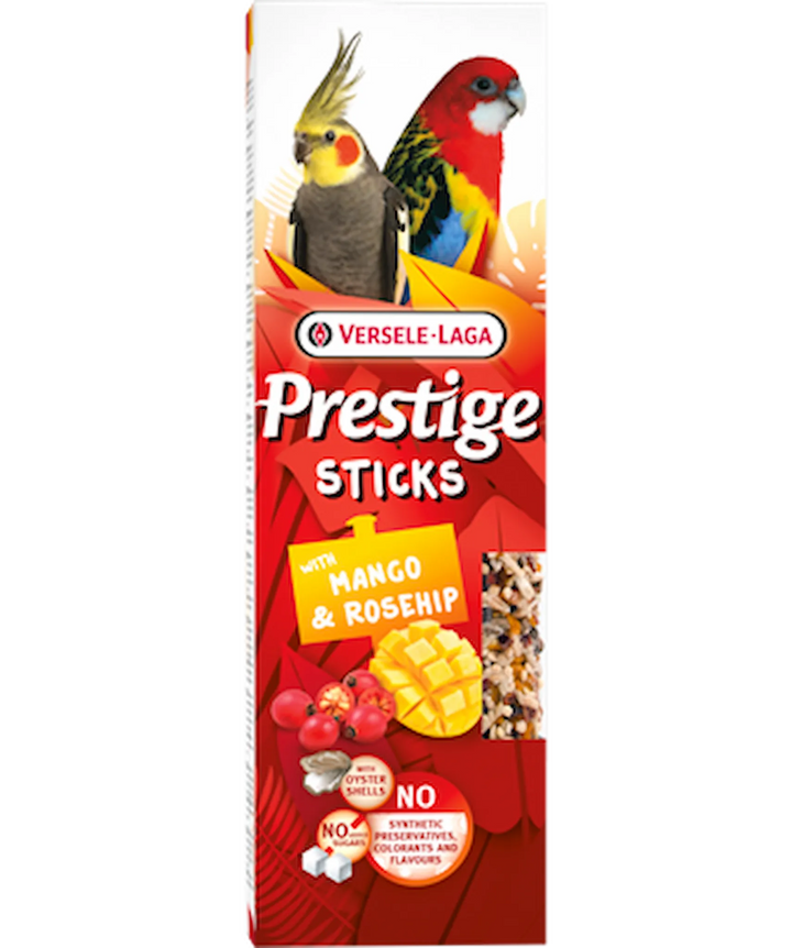 Sticks für Großsittiche mit Mango&Hagebutte von Versele-Laga
