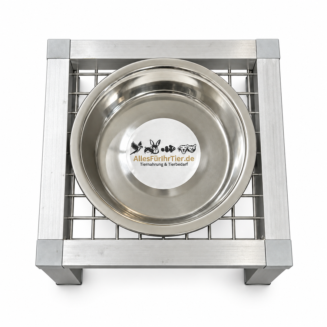 Futter Tisch mit 1 Napf – Kompakt