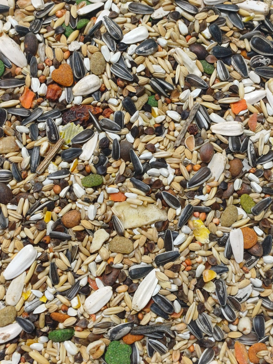Papageien mit Pellets Körnermischung Nr. 8