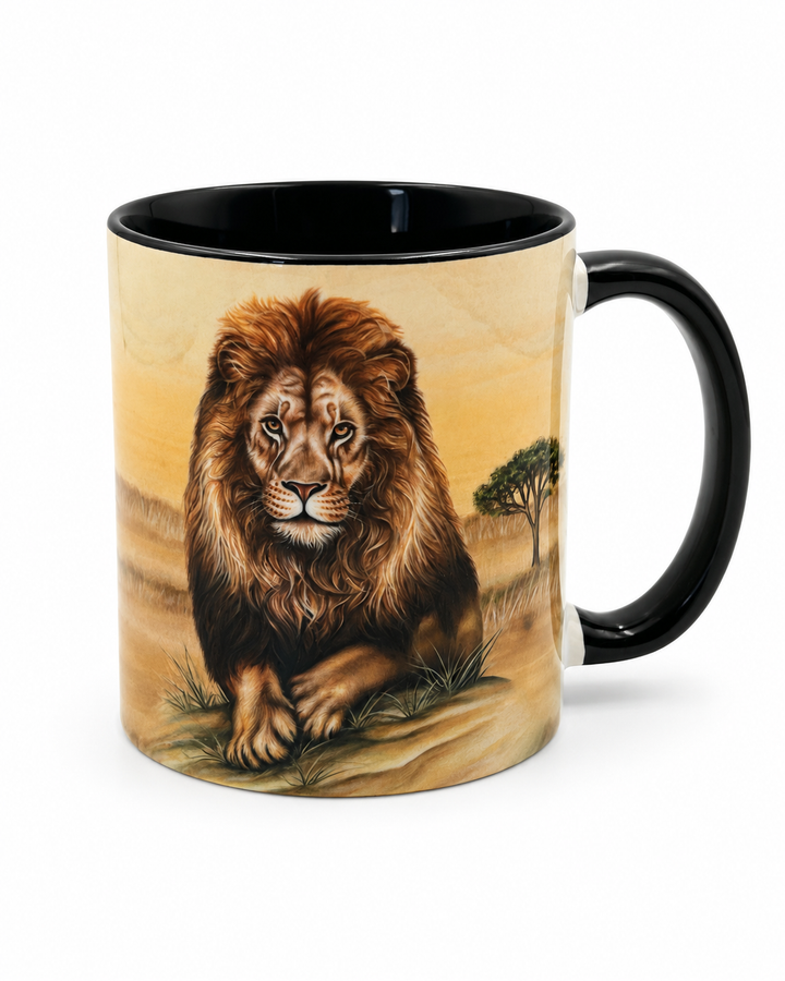Tasse Savanne Serie – Keramiktasse mit Savannenmotiven