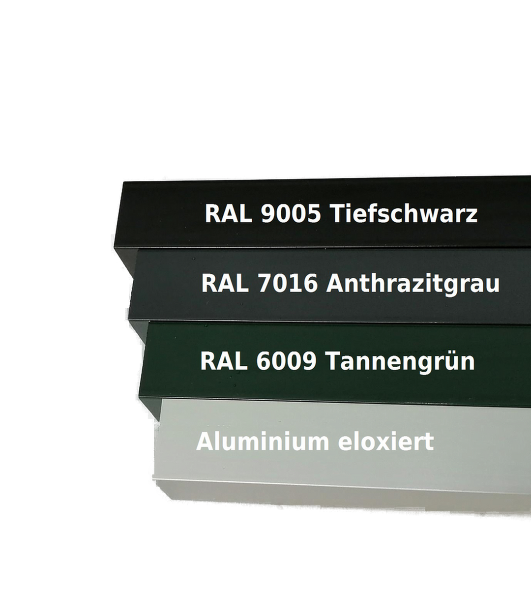 Aluminium Vierkantrohr 20x20x1,5 mm mit Nut verschiedenen Ausführungen ca. 1 Meter Länge