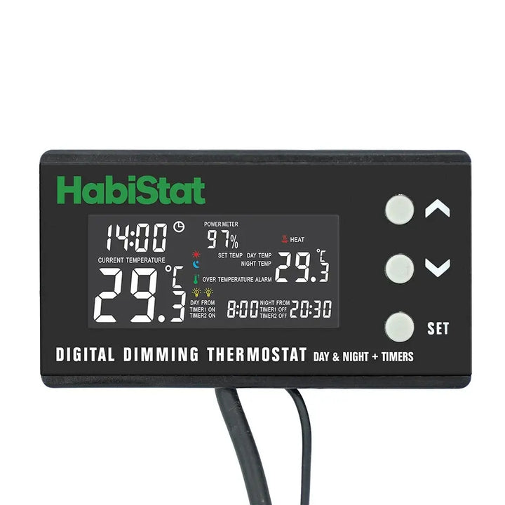 Digital Dimming Thermostat, Day/Night, Timer