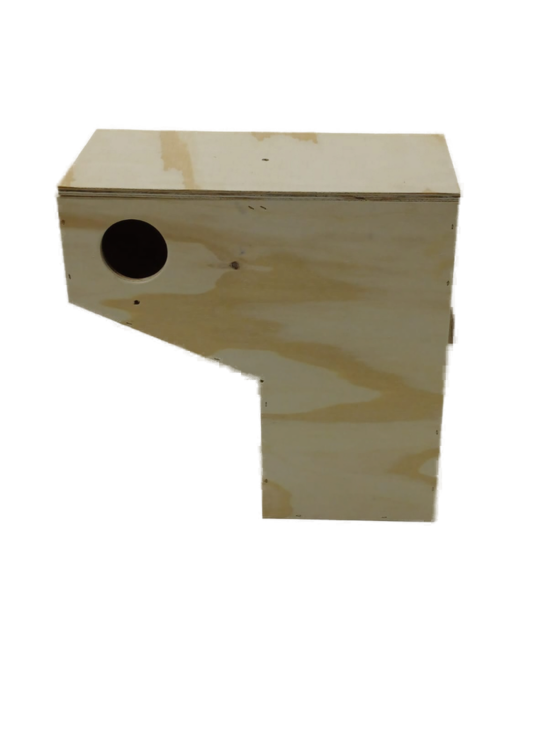 Holznistkasten für Nymphensittiche, Stanleysittiche und Hoodedsittiche.