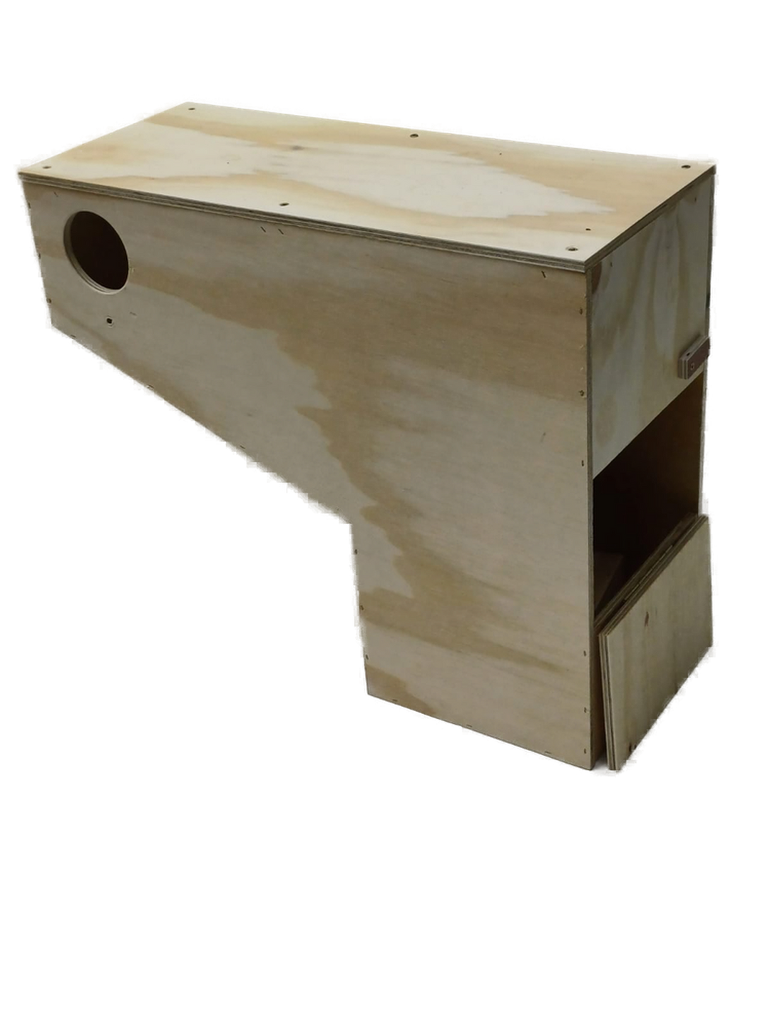 Holznistkasten für Pennantsittiche, Bergsittiche, Edelpapageien und Amazonen.