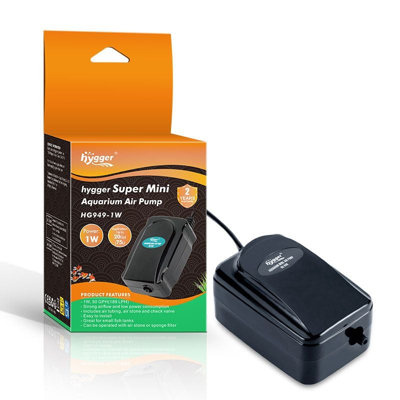 Kompakte Wasserpumpe für Aquarien / Aquarium Mini Pump von hygger