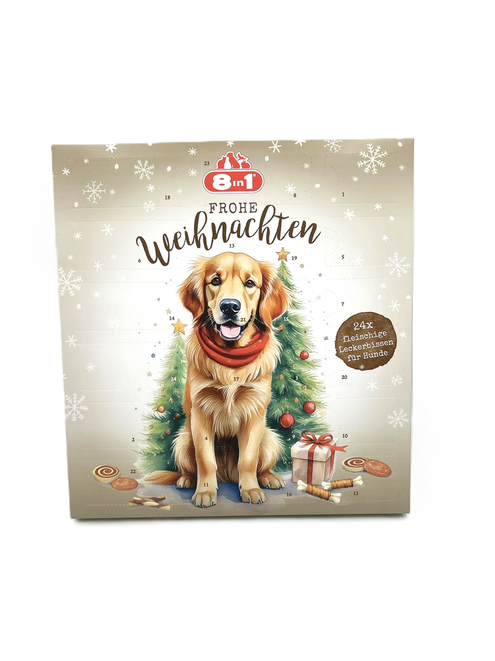 Adventskalender für Hunde von 8in1