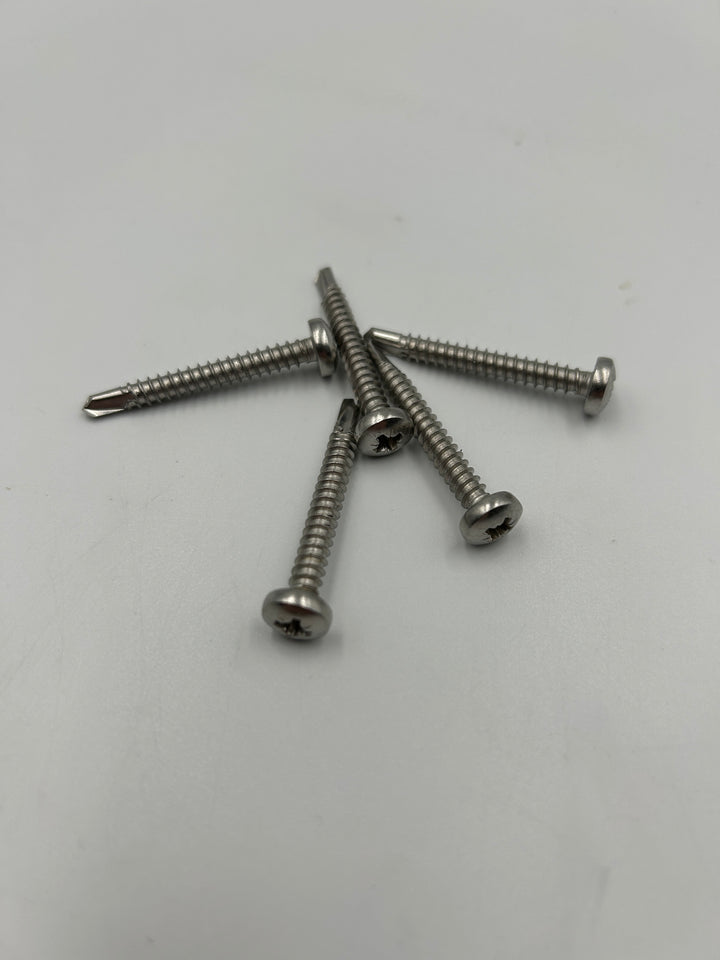 Edelstahlschrauben 4,8 x 38 mm A2 – zum verbinden von Volierenelemente