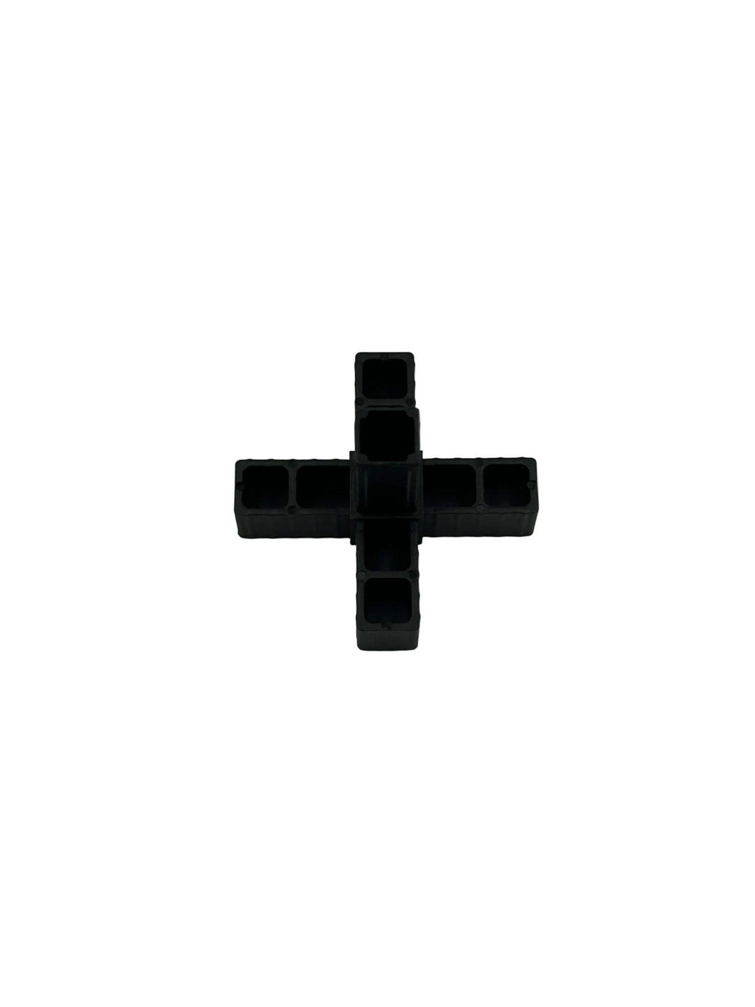 L-Verbinder mit 3 Abgängen 20x20x1,5 mm verschiedene Farben