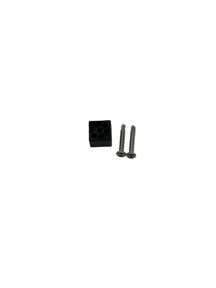 Blockverbinder für 25x25x2,0 mm Vierkantrohre