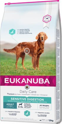 EUKANUBA Daily Care Trockenfutter  für ausgewachsene Hunde mit sensibler Verdauung