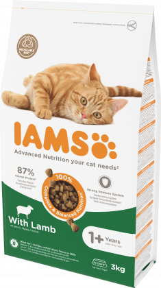 IAMS Trockenfutter ab 1 + Lamm