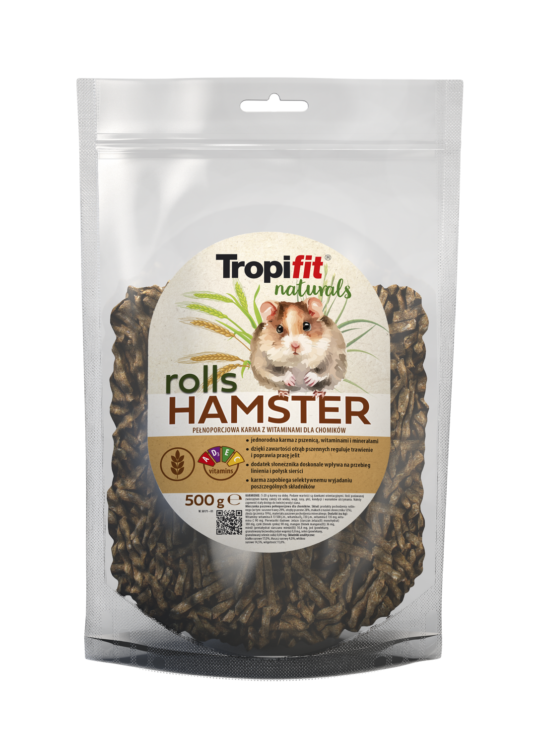 Naturals Rolls Hamster