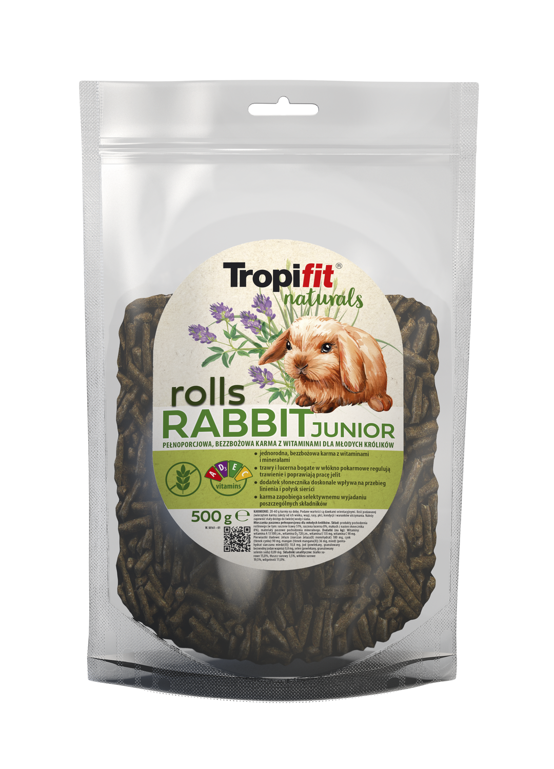 Naturals Rolls Rabbit Junior