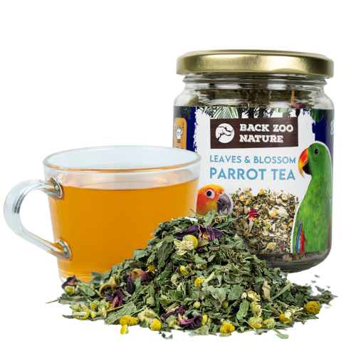 Parrot Tea Leaves & Blossom – Kräutertee für Papageien & Sittiche