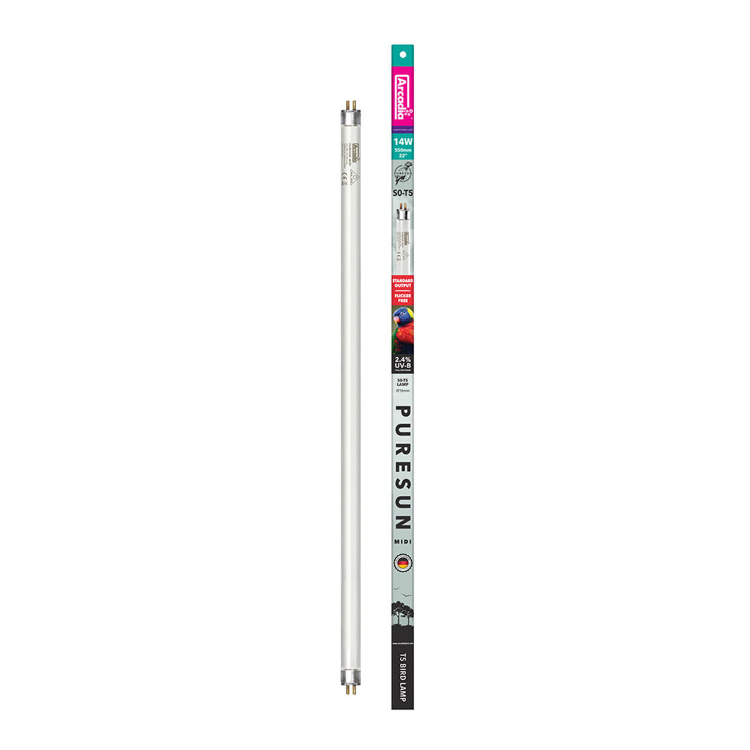 T5 Bird Lamp 2,4% UV-B 14 Watt