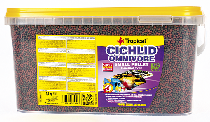 Cichlid Omnivore Small Pellet