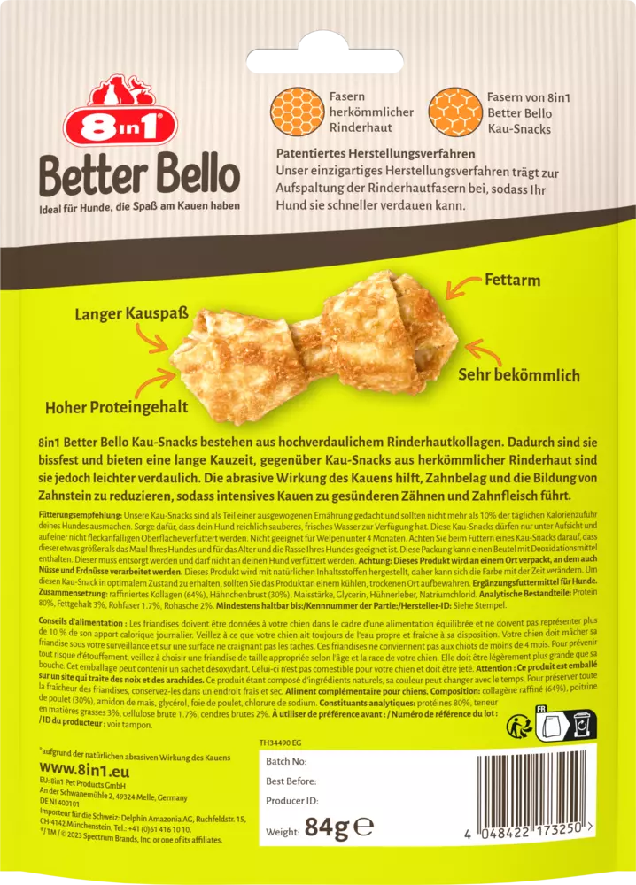 Better Bello Chicken Bones von 8in1
