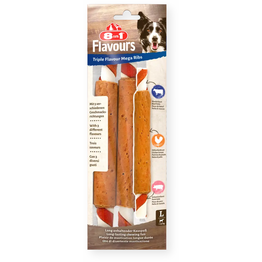 Silver Mega Rib Triple Flavour Mega Ribs von 8in1 1Kaufen + 1 Gratis – Allesfürihrtier