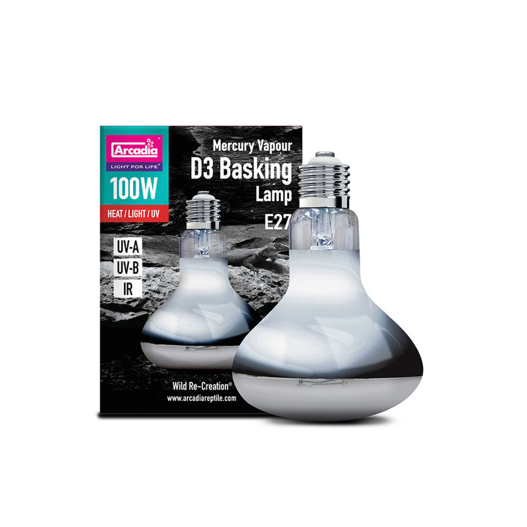 D3 Basking Lamp Mercury Vapour