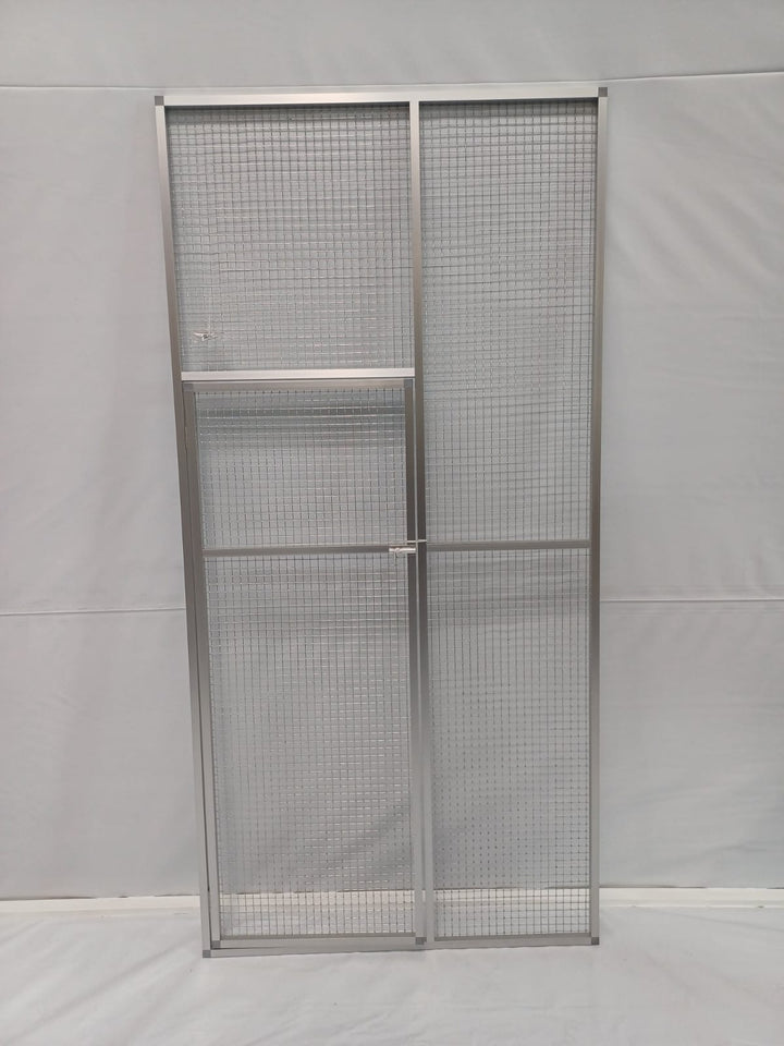 Flächenelement mit kleiner Tür 100 cm breit und 204,8 cm hoch