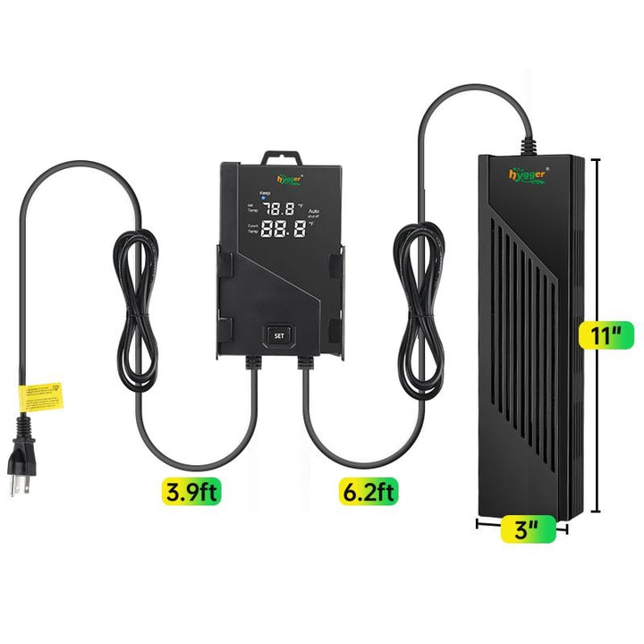 Aquarium Heizstab mit LED-Anzeige / Black Hole Aquarium Heater von Hygger