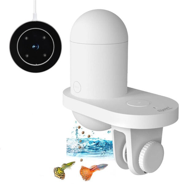 Smarter Futterautomat für Aquarium mit Kamera - Hygger