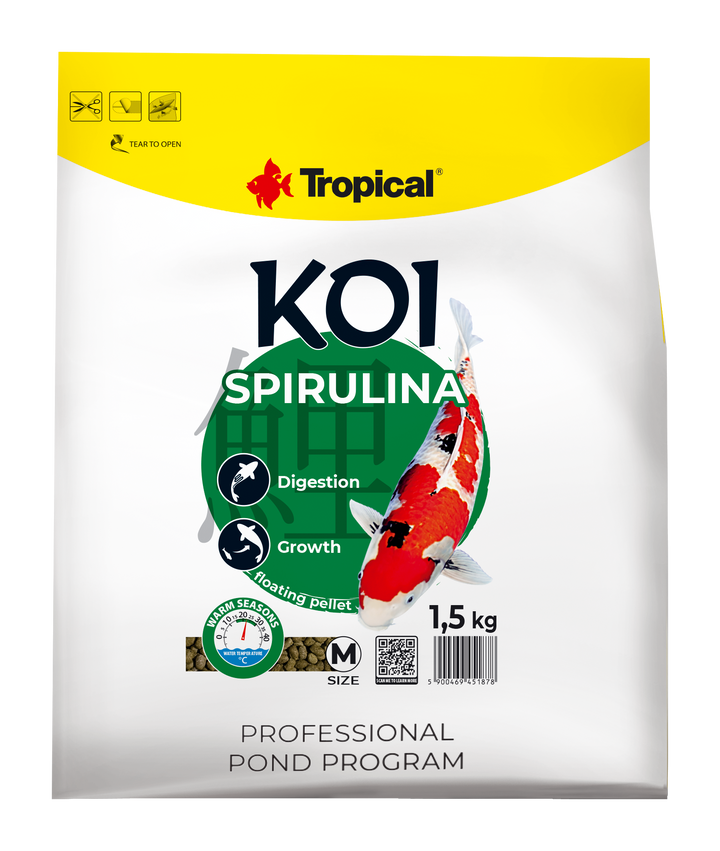 Koi Spirulina Size M & L