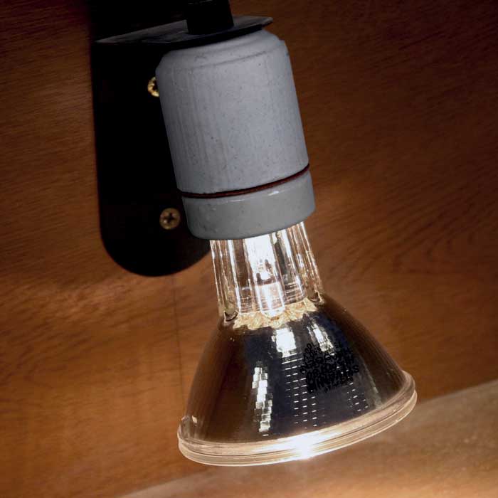Ceramic Lamp Holder & Bracket