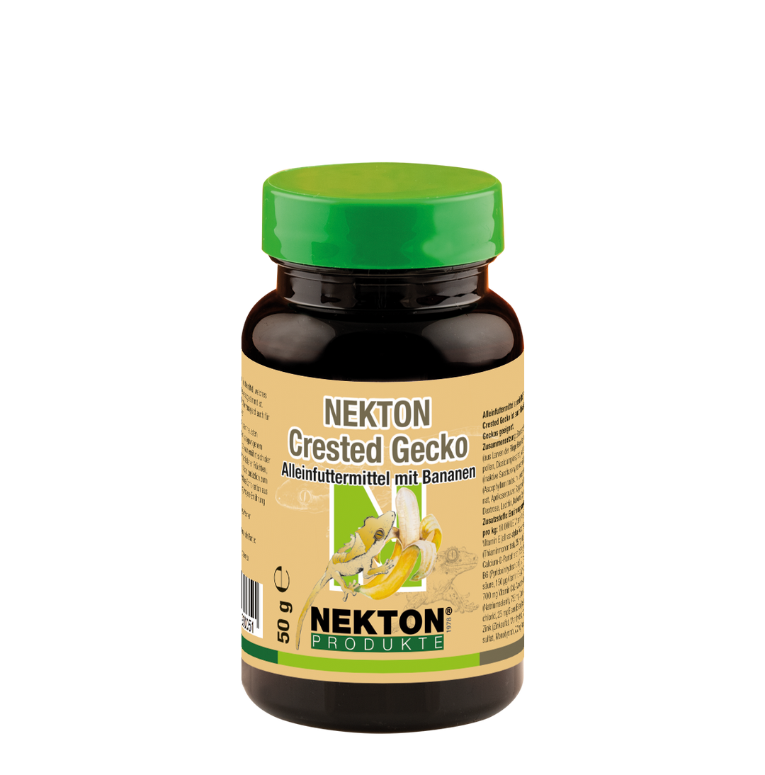 NEKTON Crested Gecko mit Banane