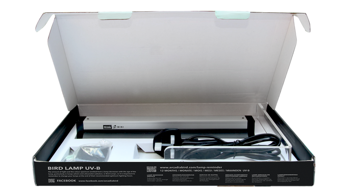 PureSun Mini Bird Lighting Kit 2,4% UV-B Kit 8W
