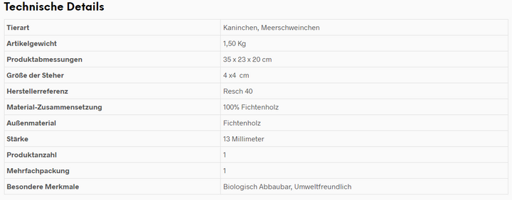 Unterstand L
